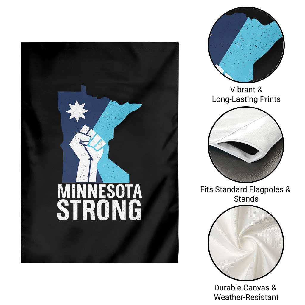 Minnesota Strong Garden Flag Minneapolis Resist ICE Immigration Human Rights Protest