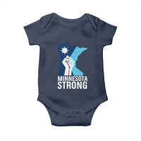 Minnesota Strong Baby Onesie Minneapolis Resist ICE Immigration Human Rights Protest
