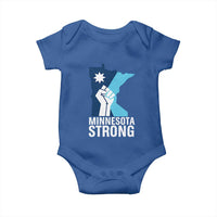Minnesota Strong Baby Onesie Minneapolis Resist ICE Immigration Human Rights Protest