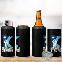Minnesota Strong 4 in 1 Can Cooler Tumbler Minneapolis Resist ICE Immigration Human Rights Protest