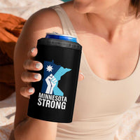 Minnesota Strong 4 in 1 Can Cooler Tumbler Minneapolis Resist ICE Immigration Human Rights Protest