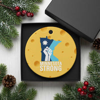 Minnesota Strong Ceramic Ornament Minneapolis Resist ICE Immigration Human Rights Protest