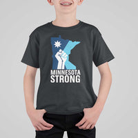Minnesota Strong T Shirt For Kid Minneapolis Resist ICE Immigration Human Rights Protest