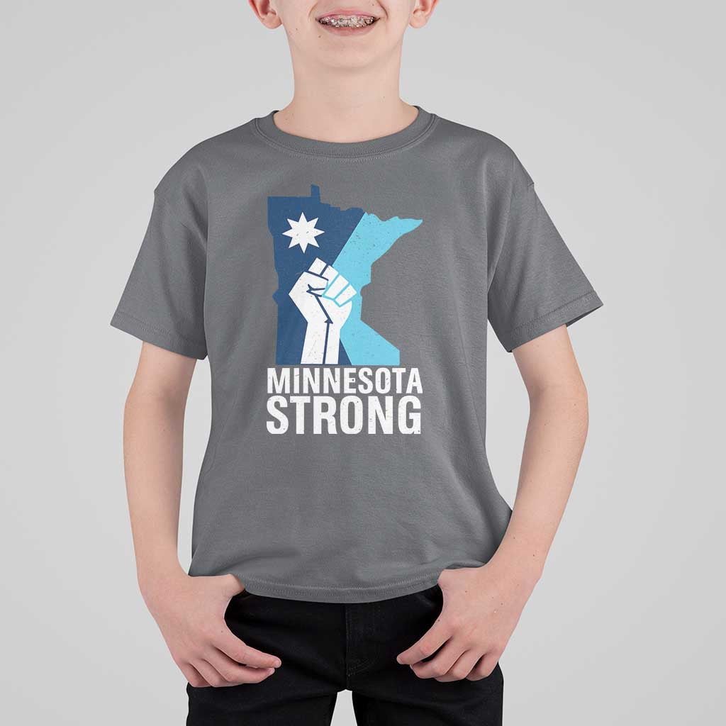 Minnesota Strong T Shirt For Kid Minneapolis Resist ICE Immigration Human Rights Protest