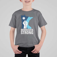 Minnesota Strong T Shirt For Kid Minneapolis Resist ICE Immigration Human Rights Protest
