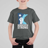 Minnesota Strong T Shirt For Kid Minneapolis Resist ICE Immigration Human Rights Protest