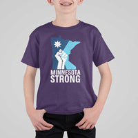 Minnesota Strong T Shirt For Kid Minneapolis Resist ICE Immigration Human Rights Protest