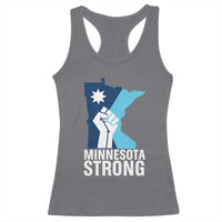 Minnesota Strong Racerback Tank Top Minneapolis Resist ICE Immigration Human Rights Protest