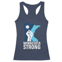 Minnesota Strong Racerback Tank Top Minneapolis Resist ICE Immigration Human Rights Protest