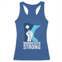 Minnesota Strong Racerback Tank Top Minneapolis Resist ICE Immigration Human Rights Protest