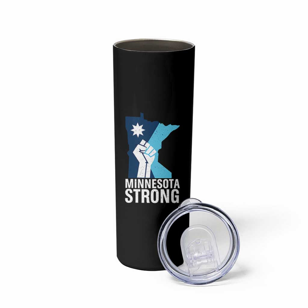 Minnesota Strong Skinny Tumbler Minneapolis Resist ICE Immigration Human Rights Protest
