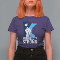 Minnesota Strong T Shirt For Women Minneapolis Resist ICE Immigration Human Rights Protest