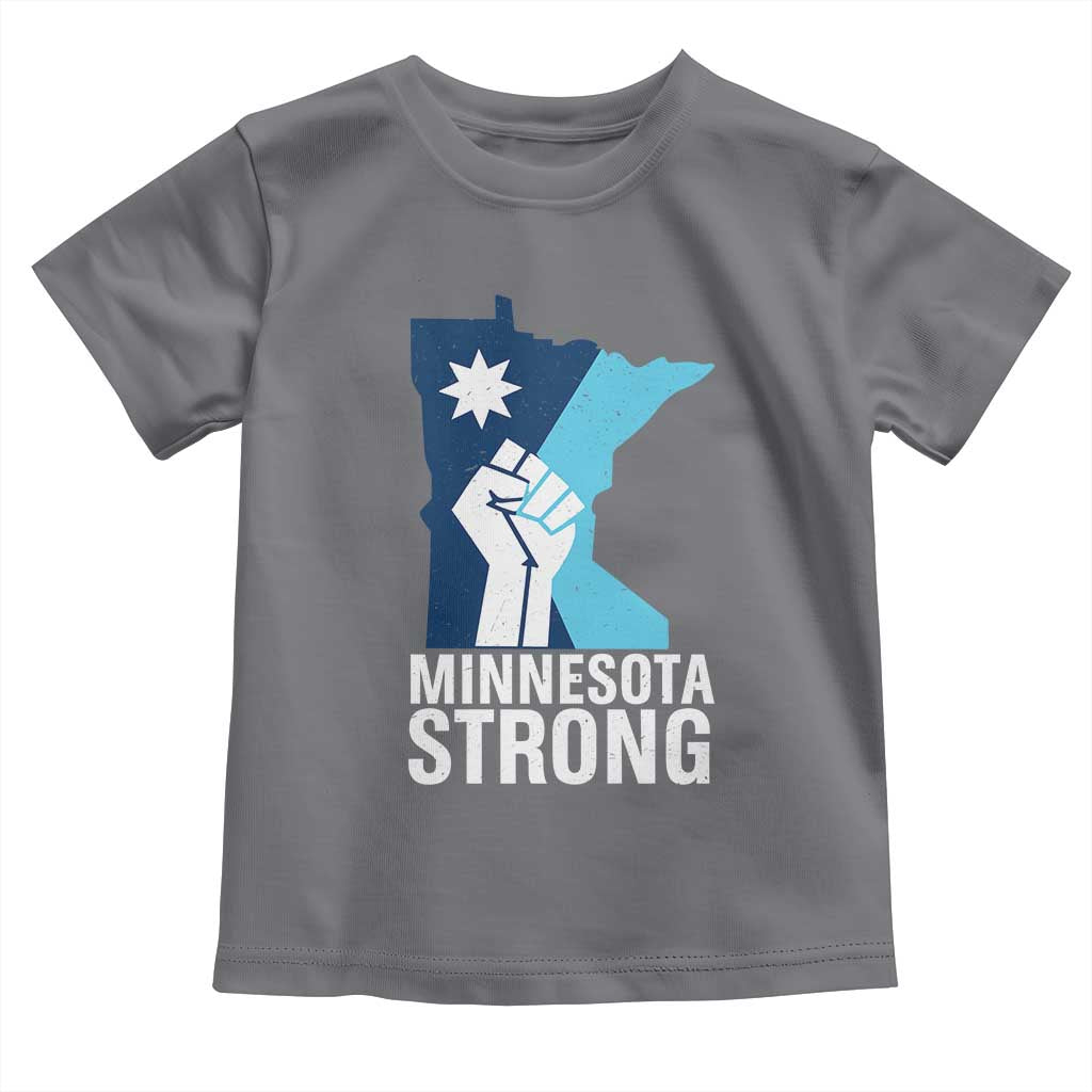 Minnesota Strong Toddler T Shirt Minneapolis Resist ICE Immigration Human Rights Protest