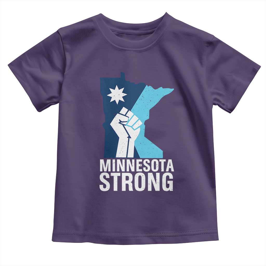 Minnesota Strong Toddler T Shirt Minneapolis Resist ICE Immigration Human Rights Protest