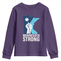 Minnesota Strong Youth Sweatshirt Minneapolis Resist ICE Immigration Human Rights Protest