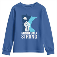 Minnesota Strong Youth Sweatshirt Minneapolis Resist ICE Immigration Human Rights Protest
