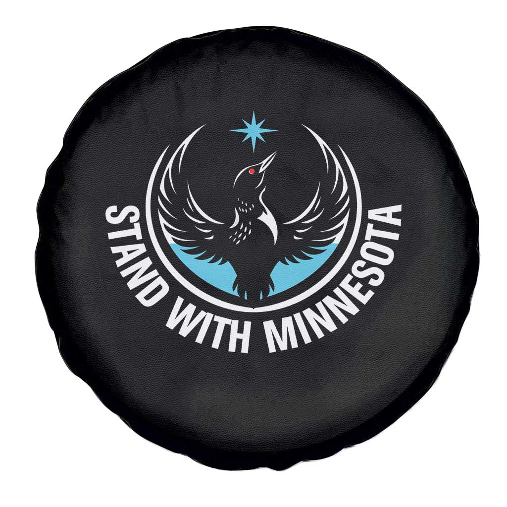 Minnesota Strong Spare Tire Cover Stand With Minnesota Anti ICE Immigration Rights Protest
