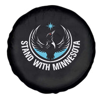 Minnesota Strong Spare Tire Cover Stand With Minnesota Anti ICE Immigration Rights Protest