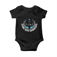 Minnesota Strong Baby Onesie Stand With Minnesota Anti ICE Immigration Rights Protest