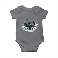 Minnesota Strong Baby Onesie Stand With Minnesota Anti ICE Immigration Rights Protest