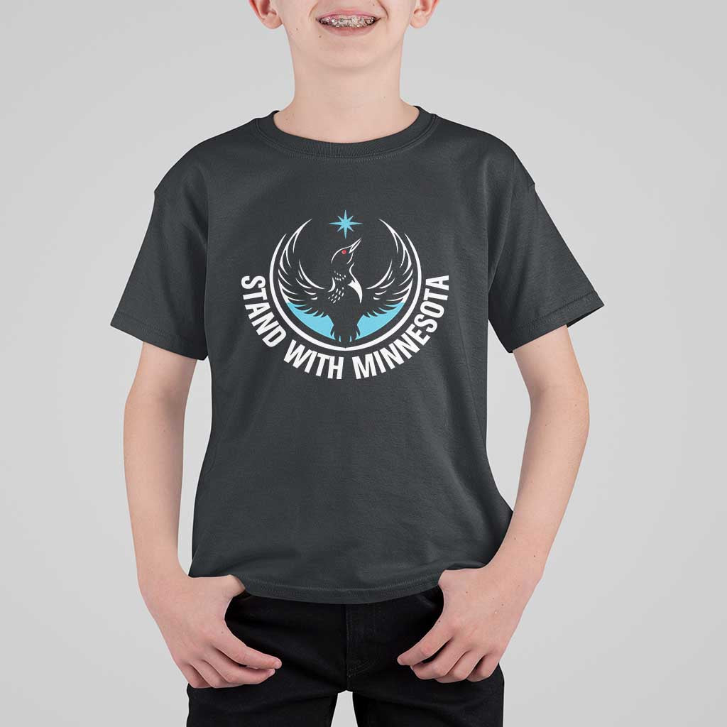 Minnesota Strong T Shirt For Kid Stand With Minnesota Anti ICE Immigration Rights Protest