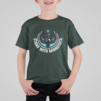 Minnesota Strong T Shirt For Kid Stand With Minnesota Anti ICE Immigration Rights Protest
