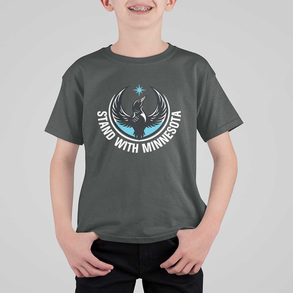 Minnesota Strong T Shirt For Kid Stand With Minnesota Anti ICE Immigration Rights Protest