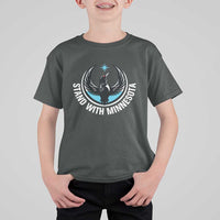 Minnesota Strong T Shirt For Kid Stand With Minnesota Anti ICE Immigration Rights Protest