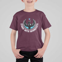 Minnesota Strong T Shirt For Kid Stand With Minnesota Anti ICE Immigration Rights Protest