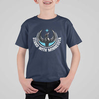Minnesota Strong T Shirt For Kid Stand With Minnesota Anti ICE Immigration Rights Protest