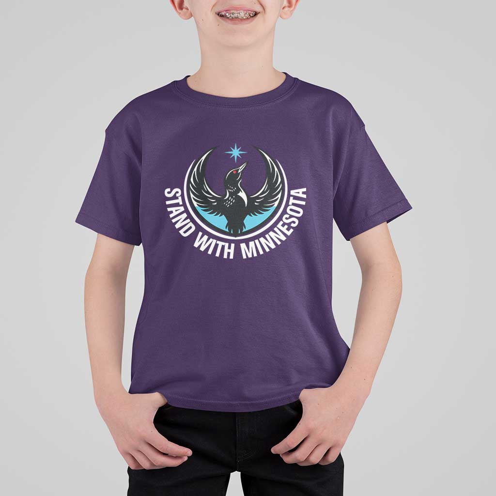 Minnesota Strong T Shirt For Kid Stand With Minnesota Anti ICE Immigration Rights Protest