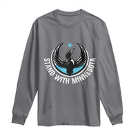 Minnesota Strong Long Sleeve Shirt Stand With Minnesota Anti ICE Immigration Rights Protest