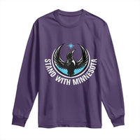 Minnesota Strong Long Sleeve Shirt Stand With Minnesota Anti ICE Immigration Rights Protest