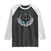 Minnesota Strong Raglan Shirt Stand With Minnesota Anti ICE Immigration Rights Protest