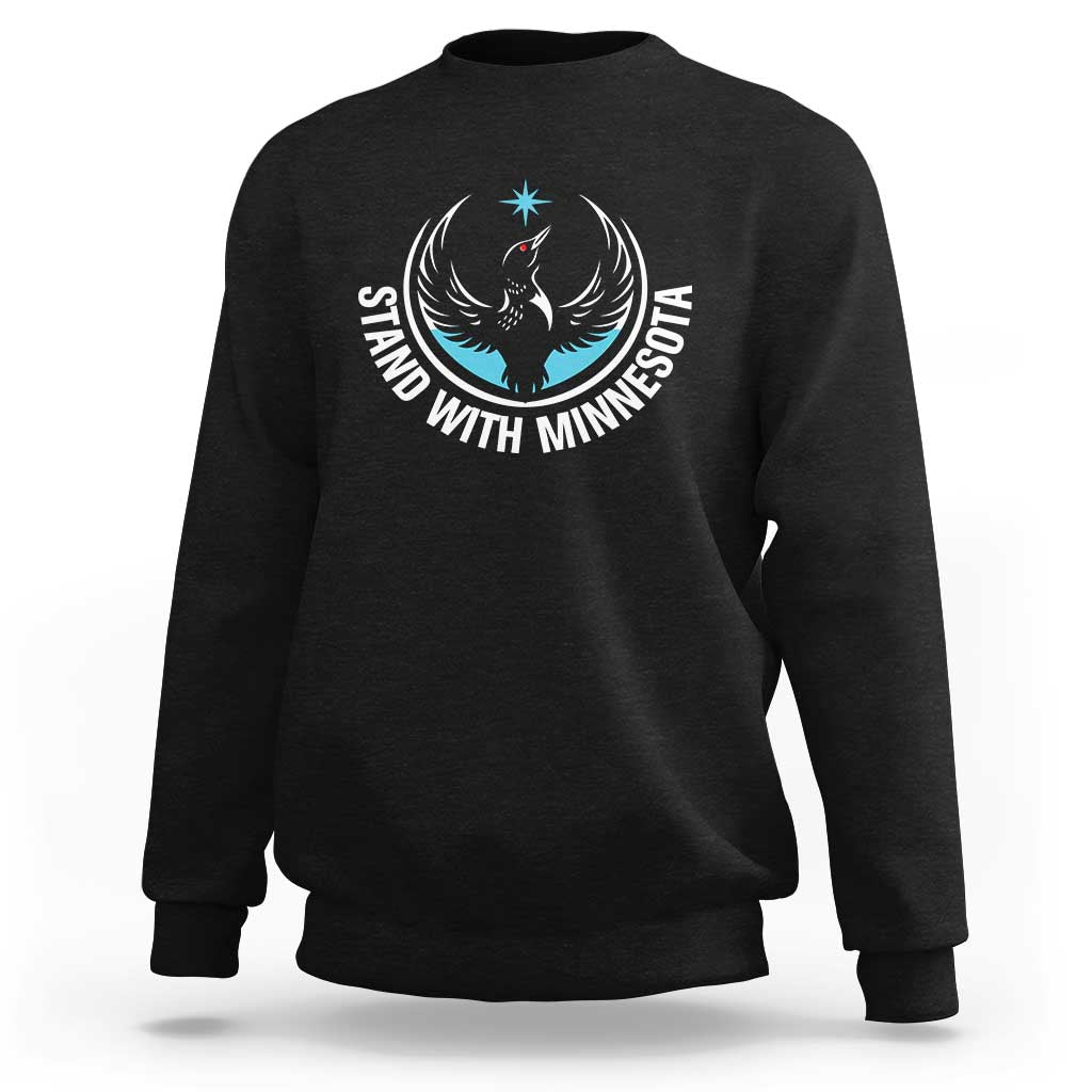 Minnesota Strong Sweatshirt Stand With Minnesota Anti ICE Immigration Rights Protest