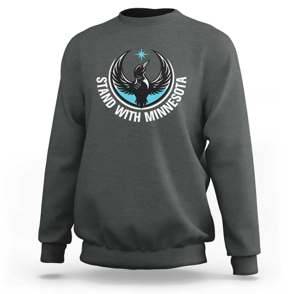 Minnesota Strong Sweatshirt Stand With Minnesota Anti ICE Immigration Rights Protest