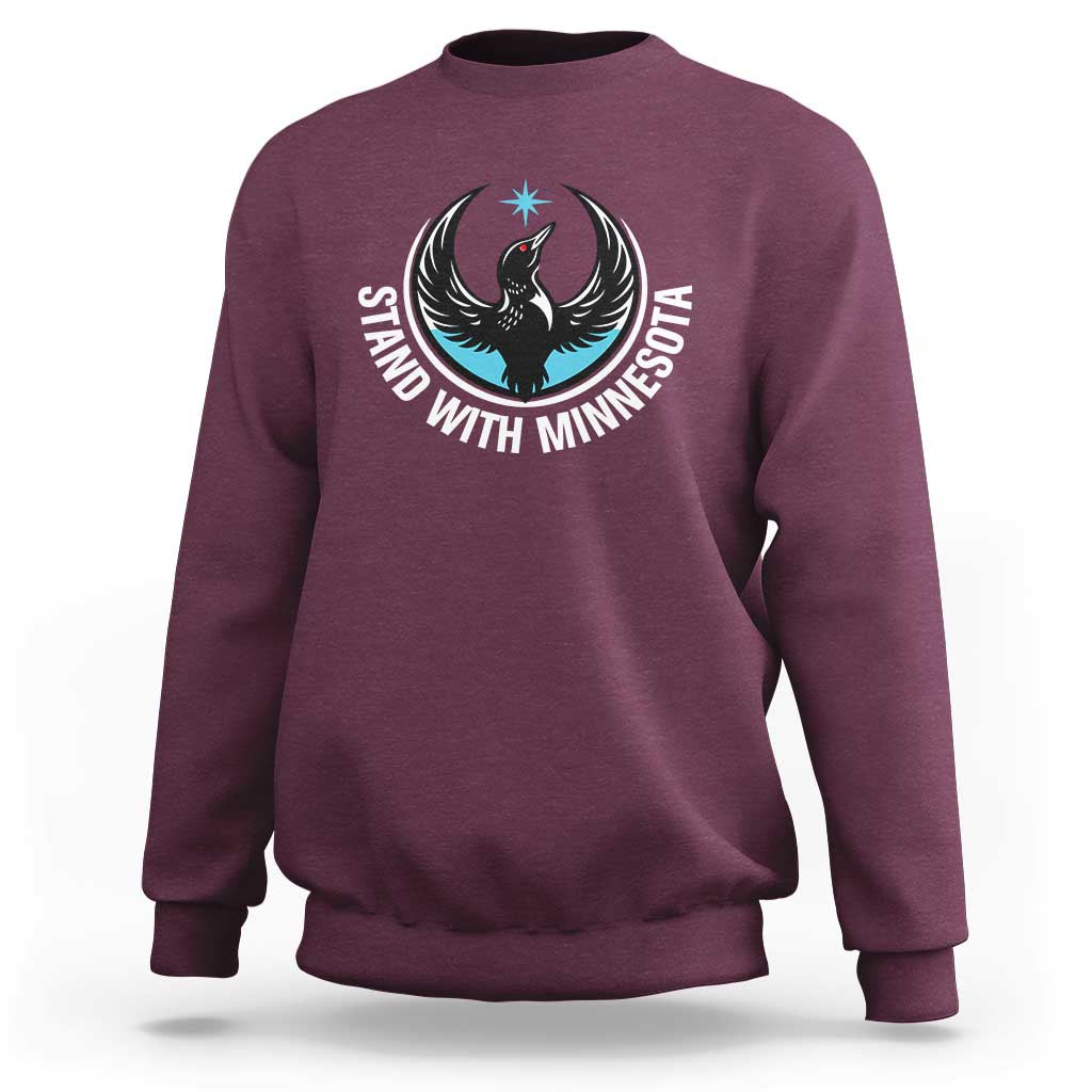 Minnesota Strong Sweatshirt Stand With Minnesota Anti ICE Immigration Rights Protest