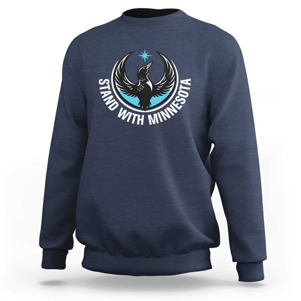 Minnesota Strong Sweatshirt Stand With Minnesota Anti ICE Immigration Rights Protest