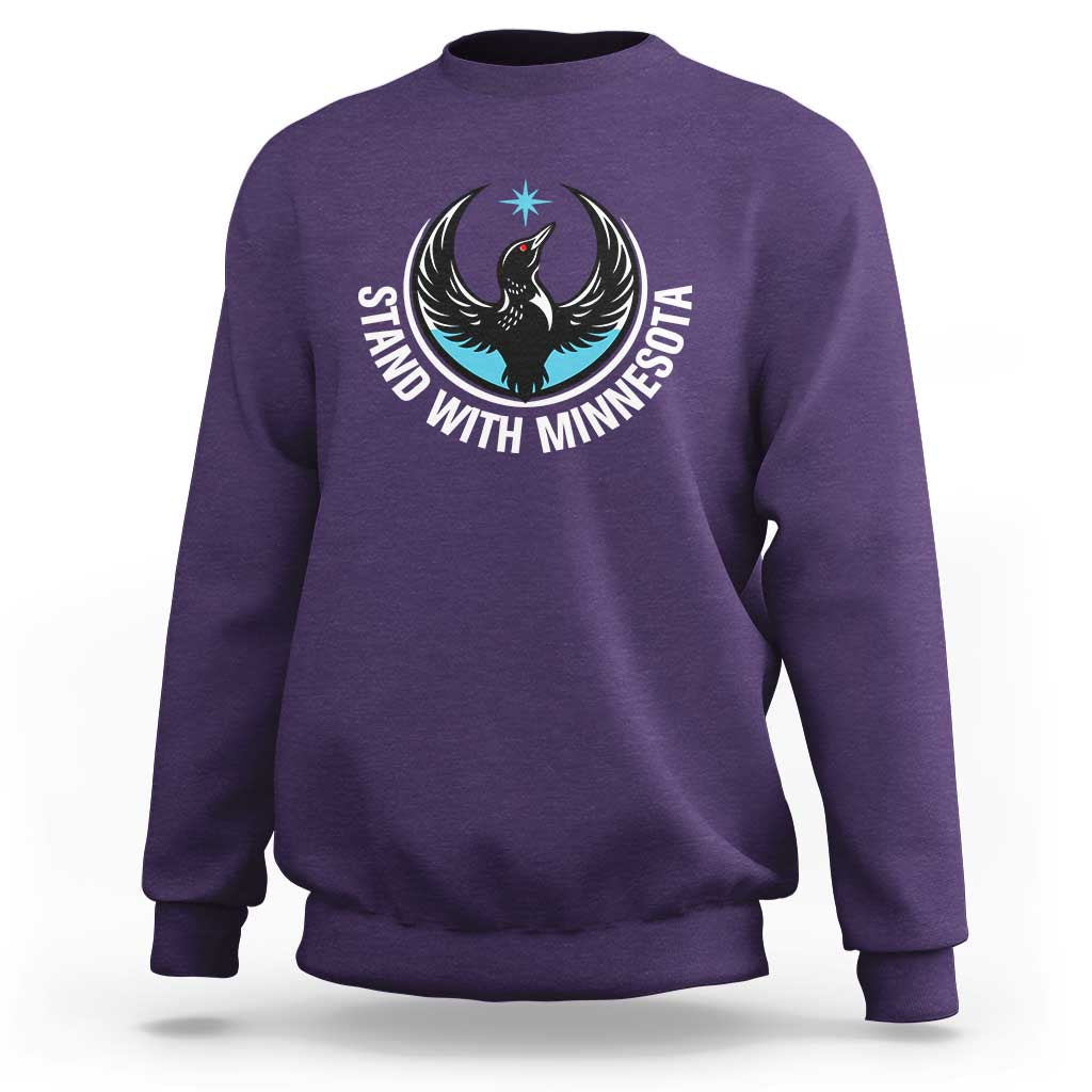 Minnesota Strong Sweatshirt Stand With Minnesota Anti ICE Immigration Rights Protest