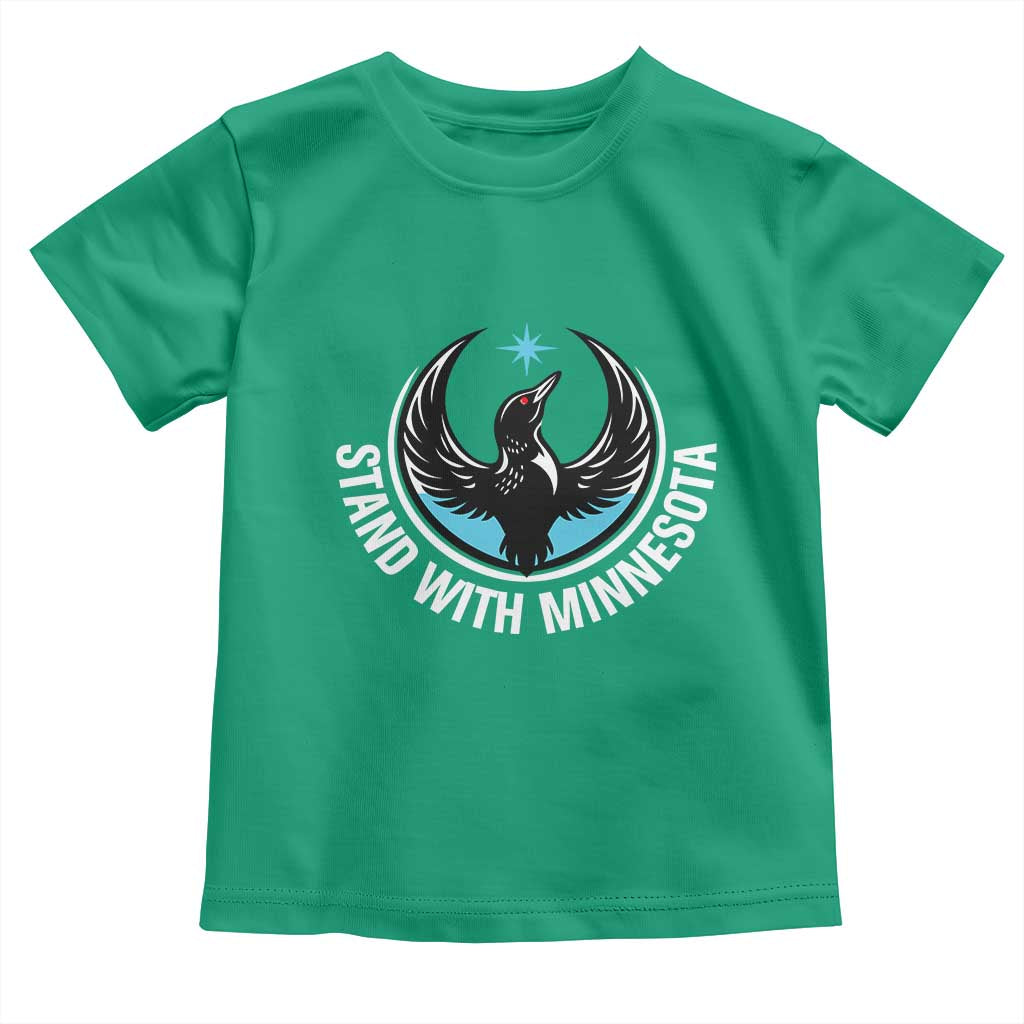 Minnesota Strong Toddler T Shirt Stand With Minnesota Anti ICE Immigration Rights Protest