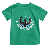 Minnesota Strong Toddler T Shirt Stand With Minnesota Anti ICE Immigration Rights Protest
