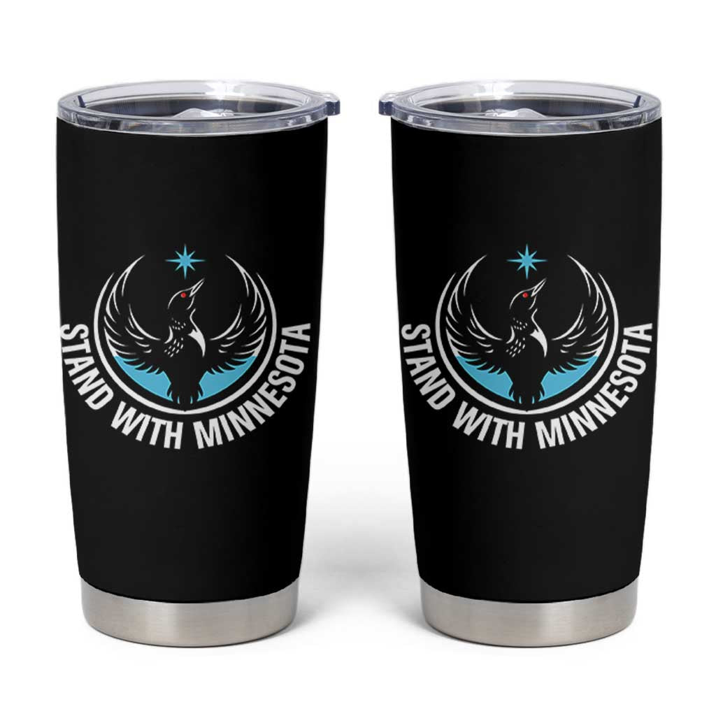 Minnesota Strong Tumbler Cup Stand With Minnesota Anti ICE Immigration Rights Protest