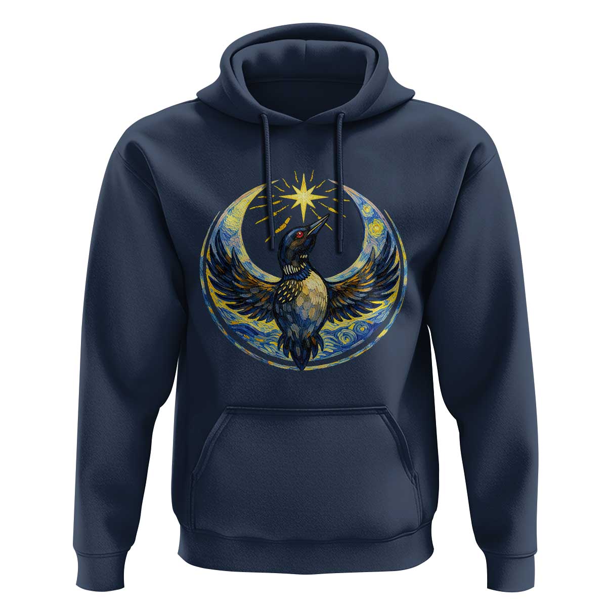 Minnesota Strong Hoodie Minneapolis Loon Starry Night Van Gogh