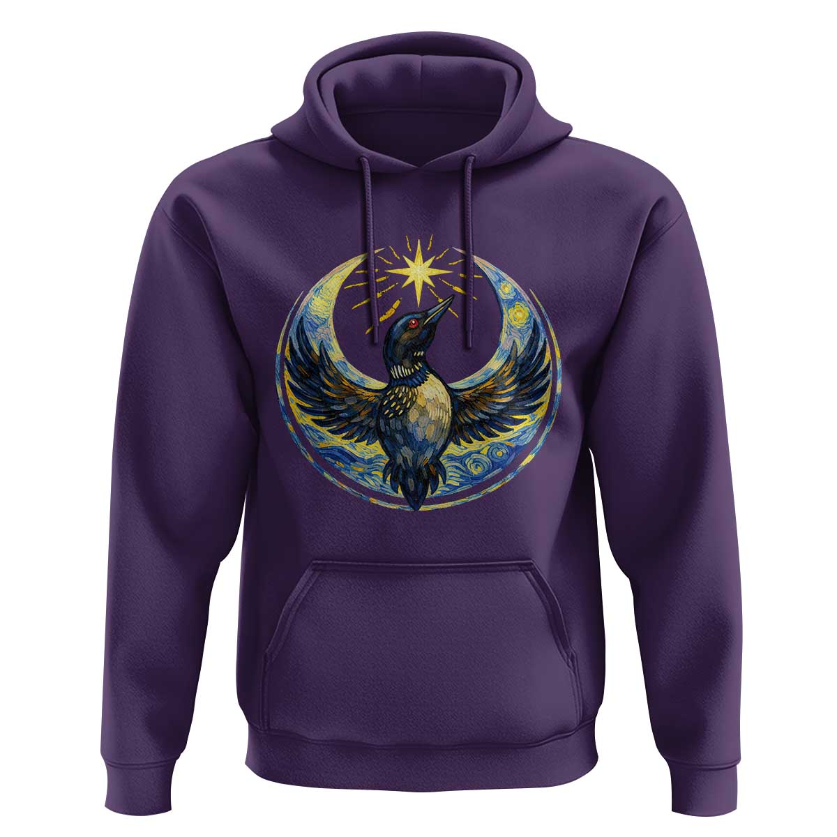 Minnesota Strong Hoodie Minneapolis Loon Starry Night Van Gogh