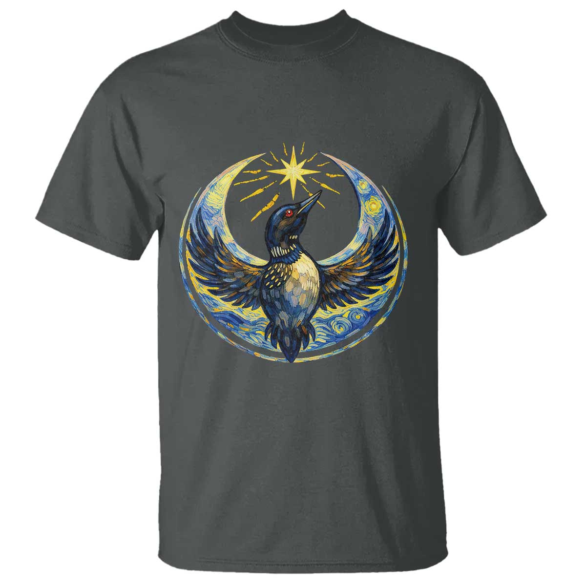 Minnesota Strong T Shirt Minneapolis Loon Starry Night Van Gogh