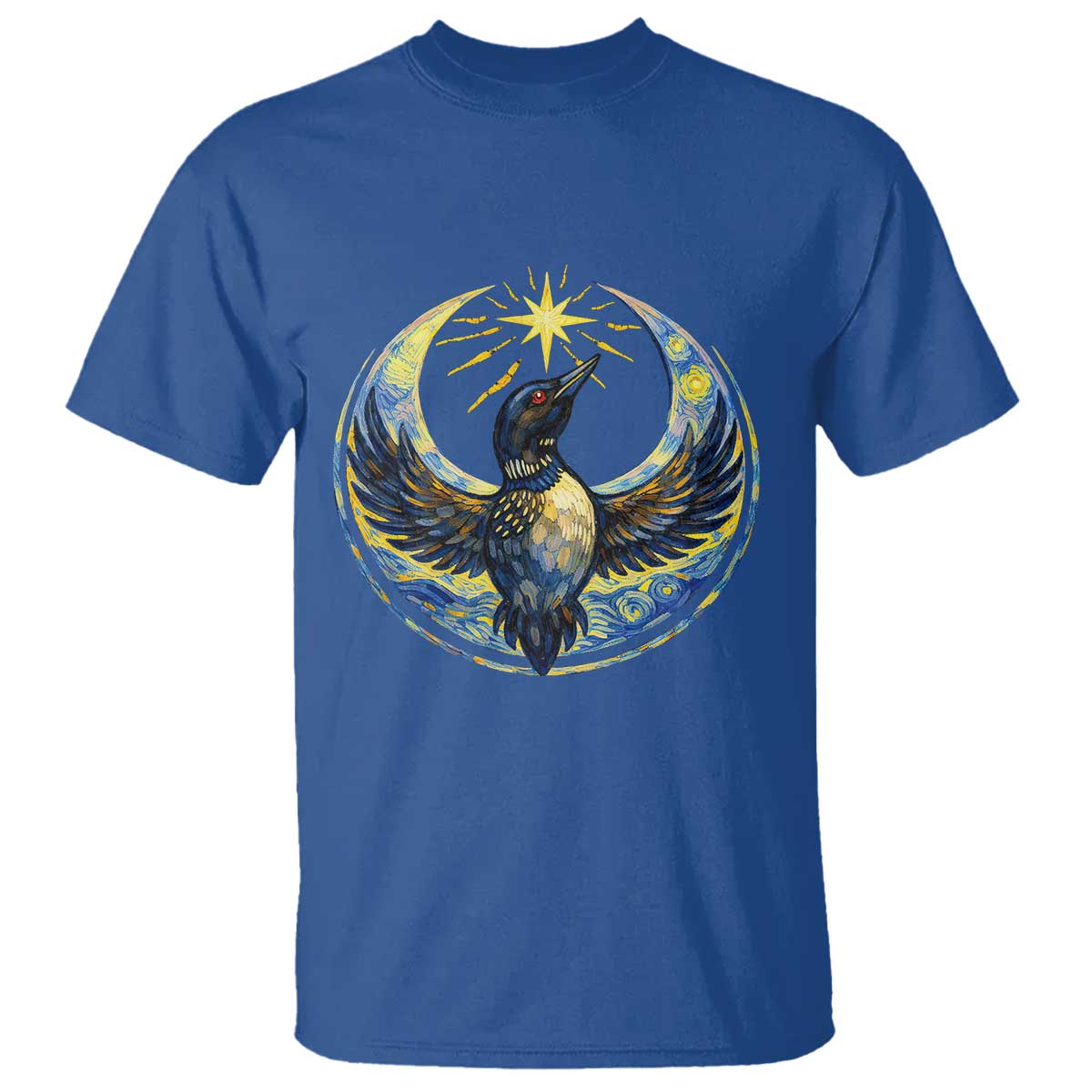Minnesota Strong T Shirt Minneapolis Loon Starry Night Van Gogh