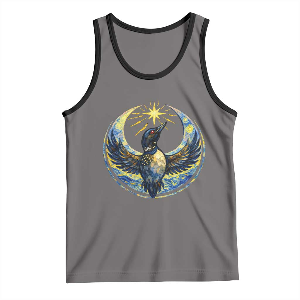 Minnesota Strong Tank Top Minneapolis Loon Starry Night Van Gogh