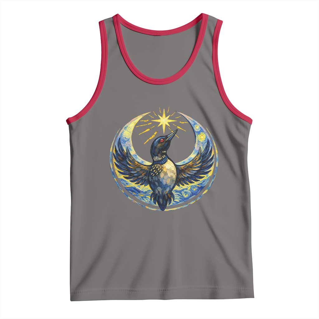 Minnesota Strong Tank Top Minneapolis Loon Starry Night Van Gogh