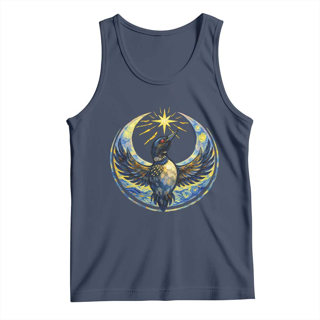 Minnesota Strong Tank Top Minneapolis Loon Starry Night Van Gogh