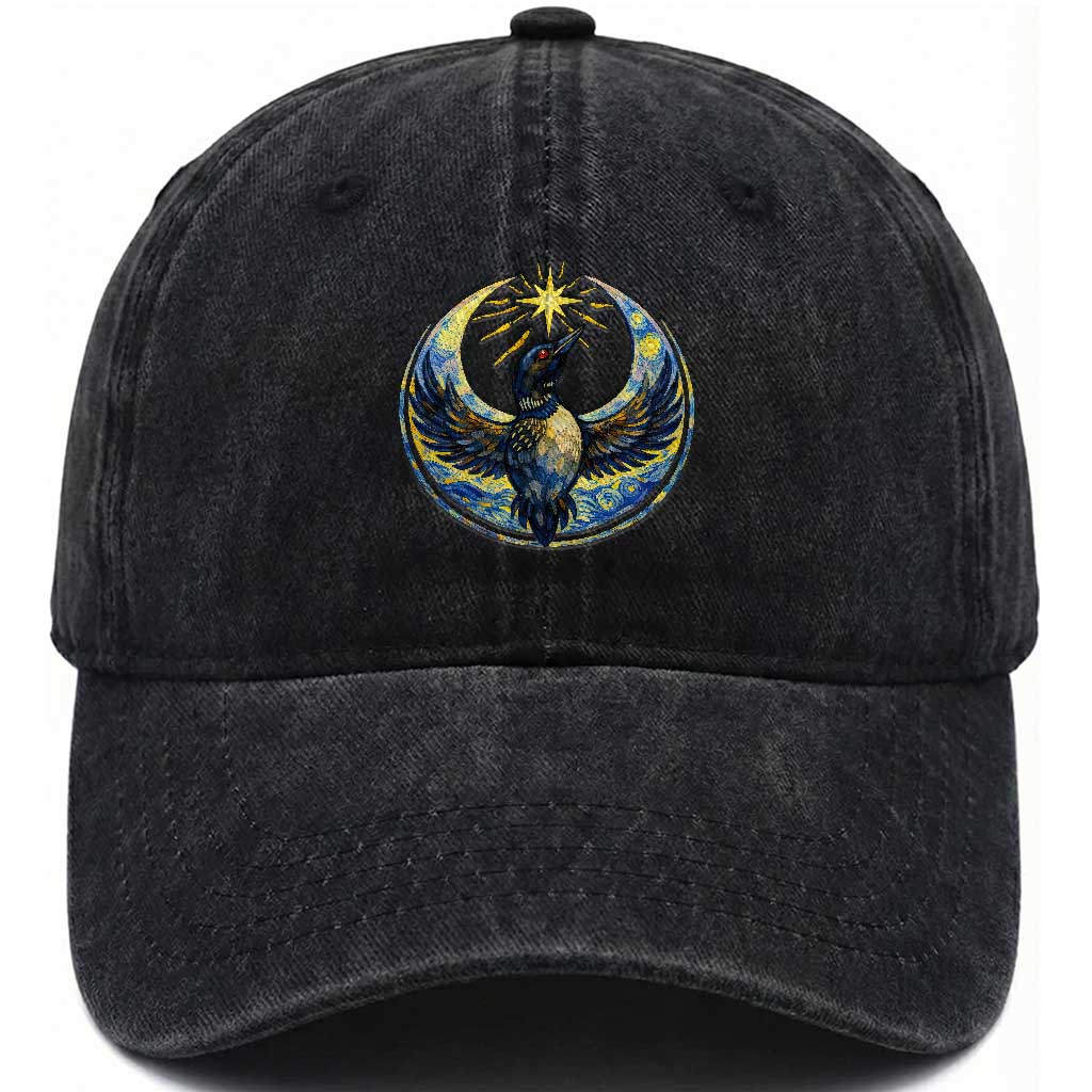 Minnesota Strong Washed Cotton Baseball Cap Minneapolis Loon Starry Night Van Gogh
